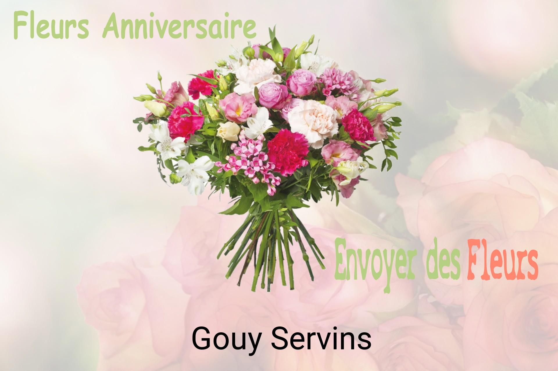 Bouquet de fleurs d’anniversaire livré à Gouy-Servins
