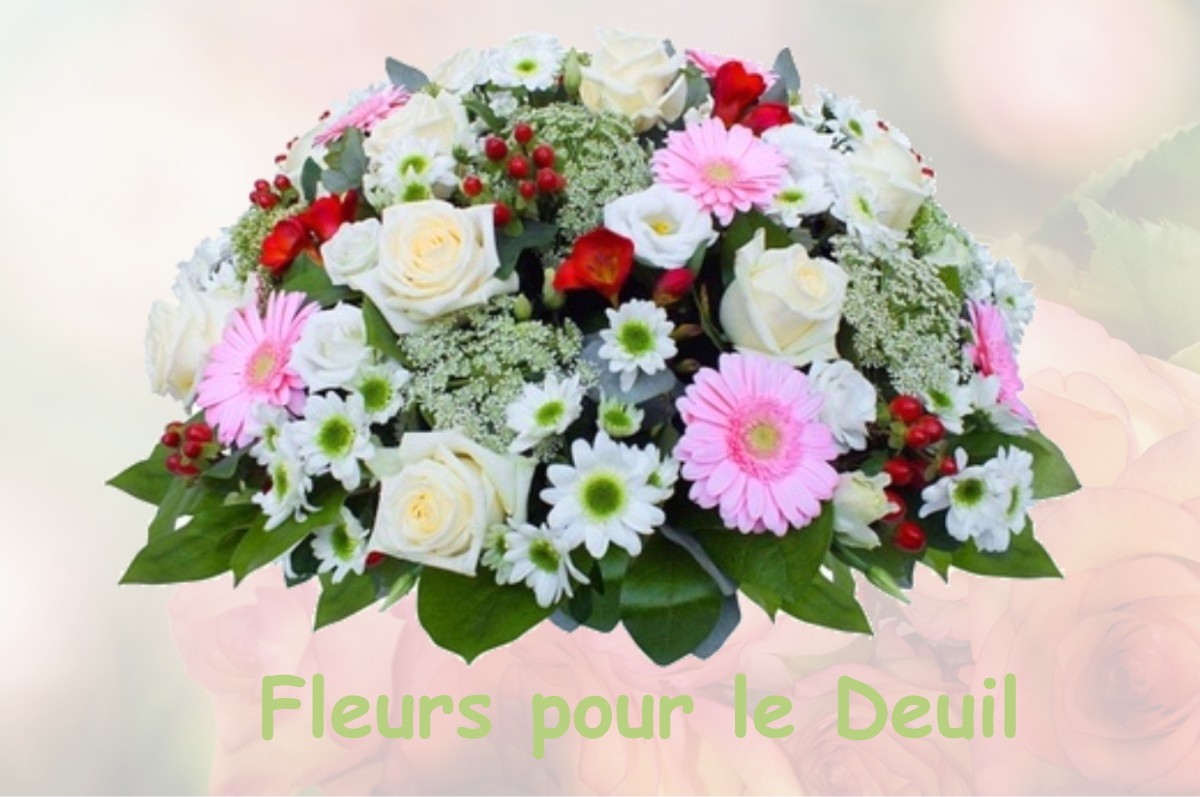fleurs deuil GOUY-SERVINS